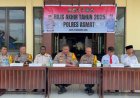 Polres Asmat Gelar Rilis Akhir Tahun 2025: Tantangan dan Capaian Kamtibmas